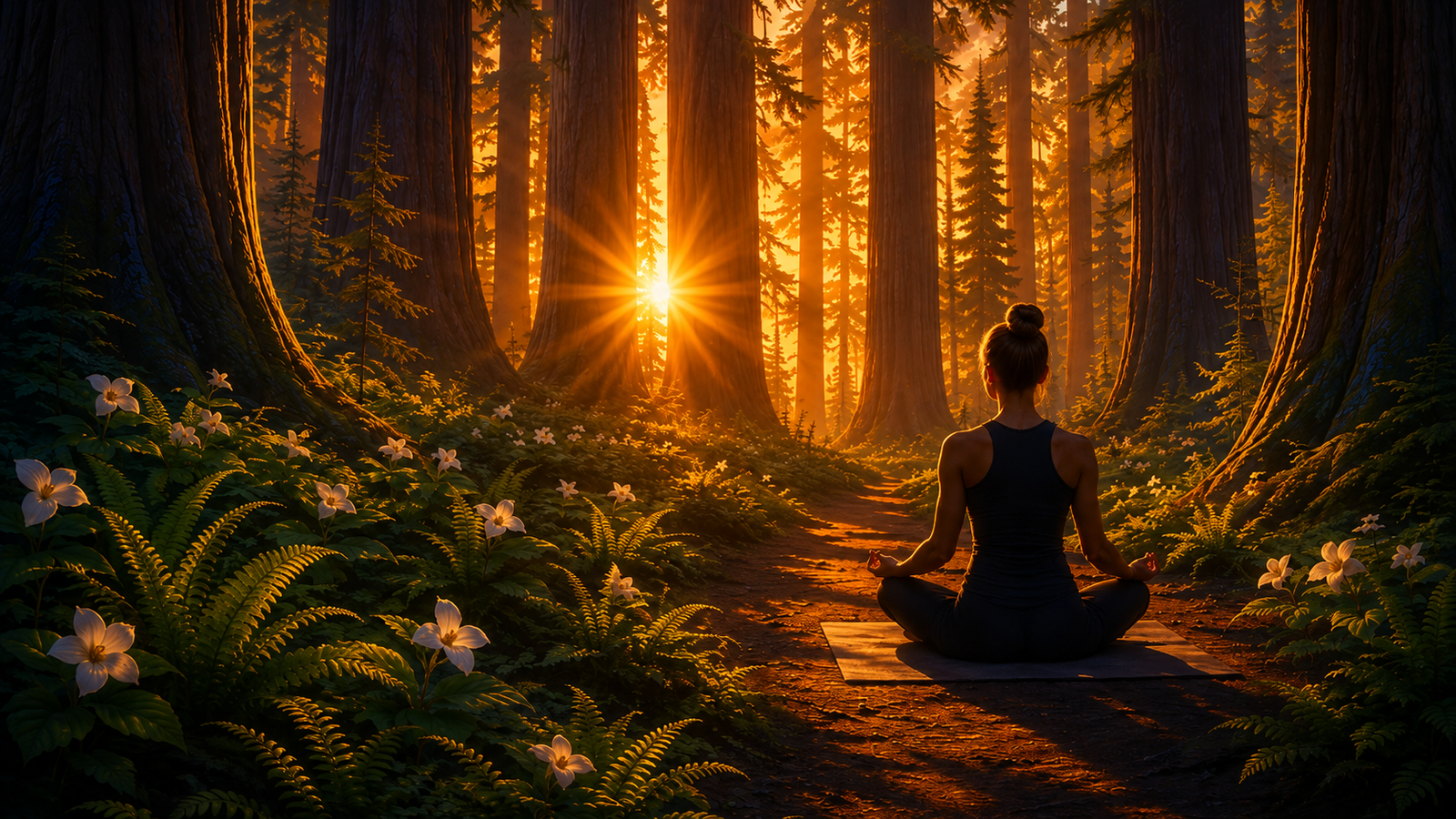 receptive in the woods